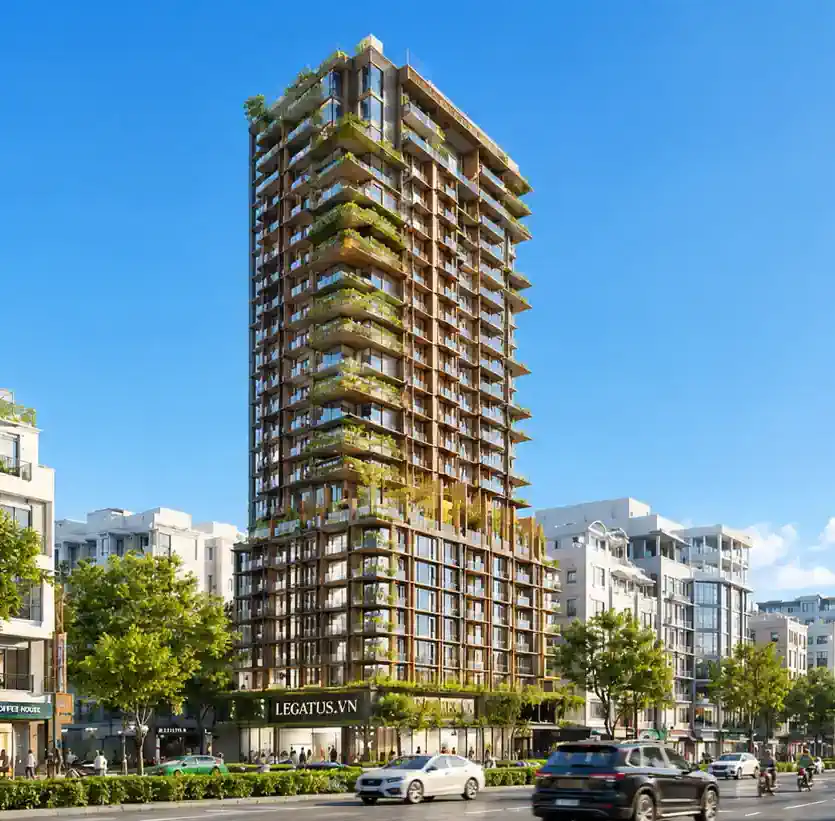 Cận cảnh chung cư The Legatus 22 Liễu Giai