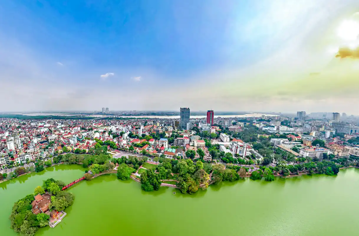 Ảnh chụp Hồ Tây