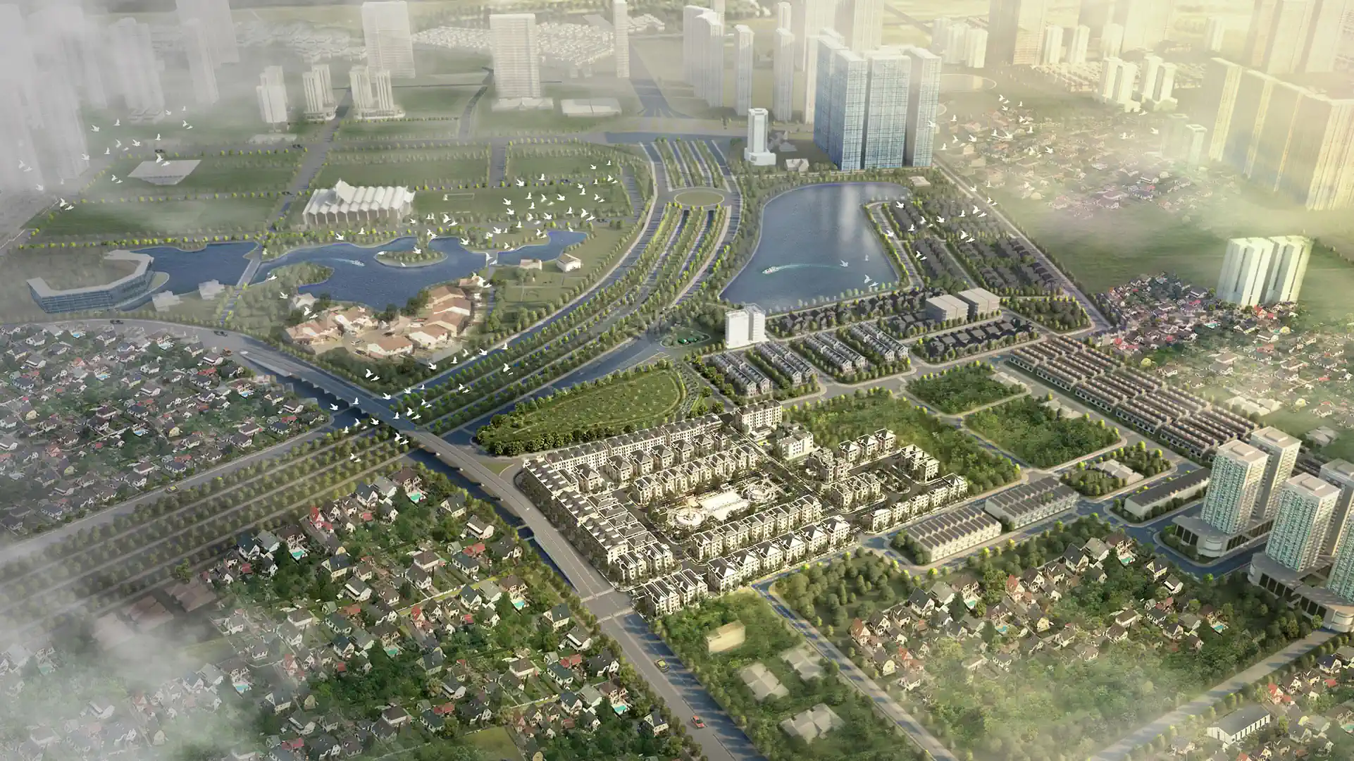 Phối cảnh The President Park